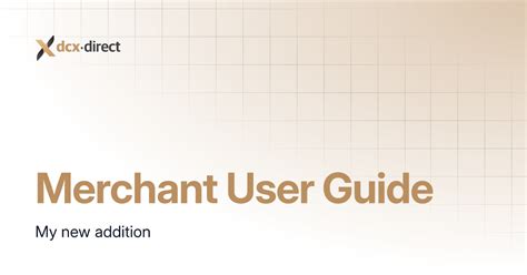 Red Merchant – USER MANUAL.